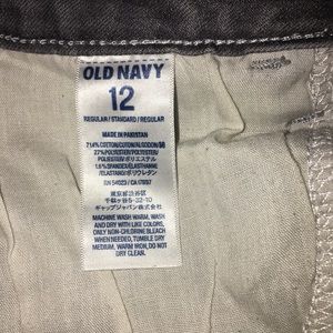 Gray Rock Star Old Navy